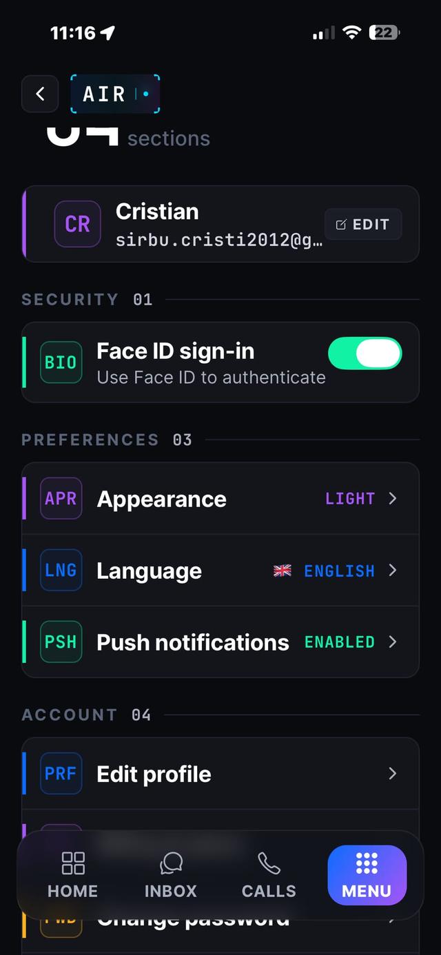 Configuraciones y Seguridad